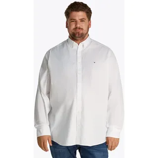 Tommy Hilfiger Big & Tall Langarmhemd »BT-FLEX POPLIN SOLID« Große Größen, regular fit Gr. 5XL N-Gr, White, , 95884234-5XL N-Gr