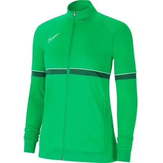 Nike Damen, Women's Academy 21 Track Jacket, LT GREEN SPARK/WHITE/PINE GREEN/WHITE, CV2677-362, M