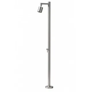 Gartendusche FROSTO mit integriertem Heizband von Ideal Eichenwald,silber