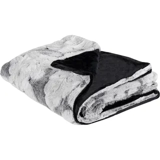 Beliani Decke, Hellgrau