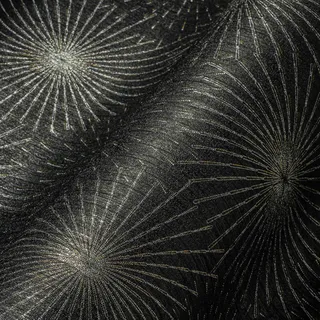 A.S. Création Vliestapete Modern Starburst Schwarz Gold