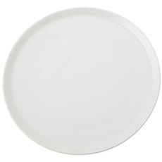 Saturnia 04001019 Napoli White Pizzateller, 31cm, Porzellan, weiß, 1 Stück