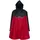 Valero Regenponcho mit Ärmeln wasserdicht und winddicht red/black L