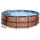 Pool-Set 450 x 122 cm inkl. Filterpumpe und Poolleiter
