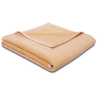 Biederlack Wohndecke »Cotton Sense«, aus 100% Baumwolle, beige