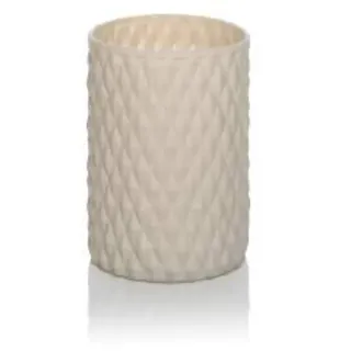 Vacchetti Giuseppe L.Basic Seide Kreta Vase Zylinder D10 H20