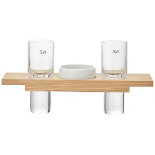 LSA International Vodka Schnapsgläser, Glas, Clear, L25cm