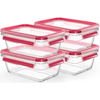 Emsa Frischhaltedose rechteckig rot 19,7 cm 0,85 l
