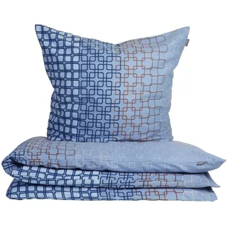 SCHIESSER Bettwäscheset Henka 155x220 hellblau