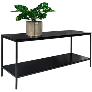VCM Mid.you TV-Lowboard 100x45x36 cm Schwarz Holzwerkstoff