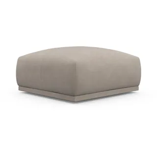 TRENDMANUFAKTUR »Braga, mit hochwertigem Kaltschaum, quadratisch, in Cord erhältlich« 1 Stk. tlg. moderner Polsterhocker, 85/42/85 cm (B/H/T)