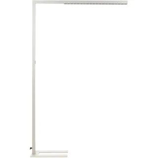 Beliani LED-Stehlampe 121x194x30 cm Silber