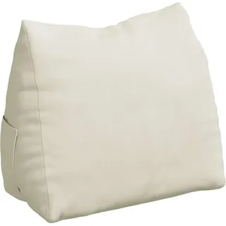 vidaXL Rückenkissen Creme 60 x 20 x 50 cm Cordstoff - Creme