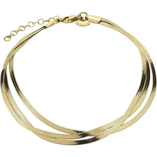 Liebeskind Berlin Fußkette aus Edelstahl in gold LJ-0723-A-27