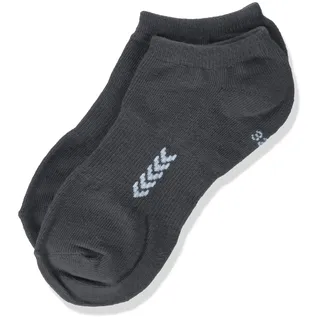 hummel Kinder Socken Ankle Socks SMU, Castle Rock/Black, 8, 22-129-2654