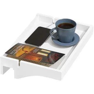 SoBuy Nachtschrank NKD01 36 x 25 x 8 cm Weiß