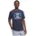 Herren Camouflage Washed Navy Blue Calm SM