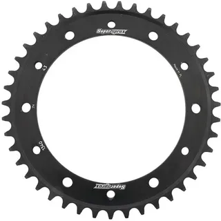 Supersprox Kettenrad 530 LK 176,0mm Ø 154mm 43Z 6-Loch Stahl schwarz