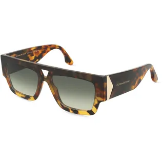 Victoria Beckham 651s Damen-sonnenbrille - Dark Havana Fade - Light Brown/CAT2