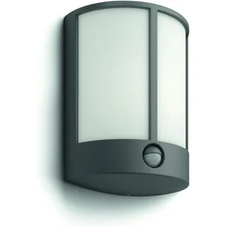 Philips Außenwandleuchte Aluminium 24,6 cm inkl. Bewegungsmelder grau