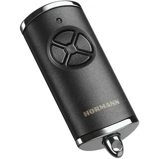 Hörmann Handsender HSE4 868-BS Struktur Chrom schwarz SW-Eu