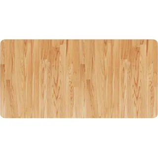 vidaXL Waschtischplatte Hellbraun 100x50x2,5 cm Massivholz Behandelt