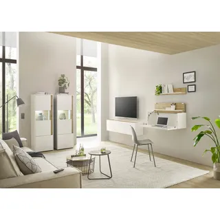 INOSIGN Büromöbel-Set »CiTY/GiRON« Set, 5 Stk. tlg. Home Office, mit Wandsekretär, weiß