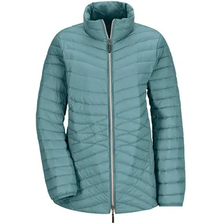 GOLDNER Steppjacke »Herbstjacke mit Daunen, Stehkragen«, grün