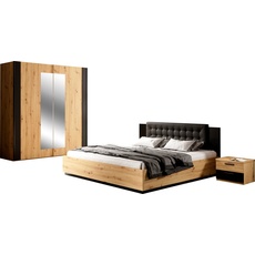 Bild Schlafzimmer-Set »Sigma«, 4-teilig schwarz