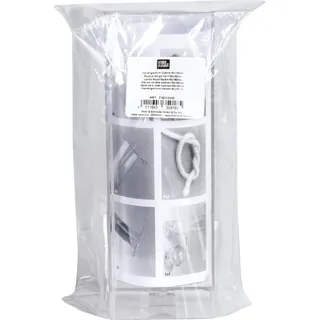 KnorrPrandell 8312400 Kerzengießformen - Quadrat, 60 x 160 mm, Weiß