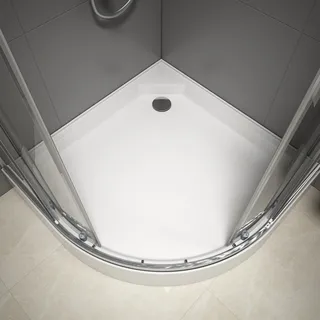 Marwell Chrystal Round Viertelkreis 90 x 90 cm