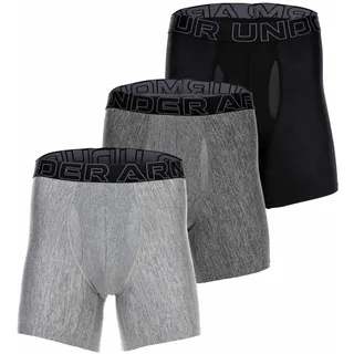 Under Armour Boxershort 3er Pack in, Schwarz/Grau | Gr.: 3XL