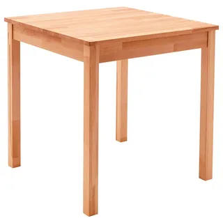 P & B Esstisch , Buchefarben , Holz , Kernbuche , massiv , quadratisch , eckig , 70x76x70 cm , in verschiedenen Größen erhältlich , Holzmöbel, Holztische, Esstische Holz, Massivholztische
