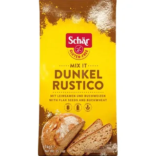 Schär Mix it Dunkel Rustico Backmischung glutenfrei 1000 g