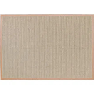 DEKOWE »Brasil« rechteckig 6 mm Höhe Flachgewebe, Obermaterial: 100% Sisal, mit Bordüre, Wohnzimmer,