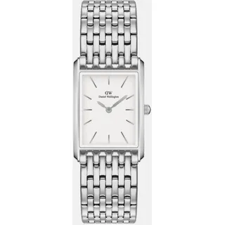 Damenuhr Daniel Wellington Bound 9-Link Silber 22 - Weiß