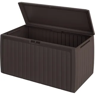 Gartenbox 290L Braun Board Plus mit Rollen wetterfest