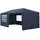 Partyzelt 6 x 6 m inkl. 6 Seitenteile Blau