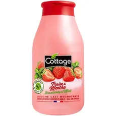 COTTAGE - Duschmilch Strawberry/Minze 97% natürliche Originalbestandteile 1 Einheit - 250 ml