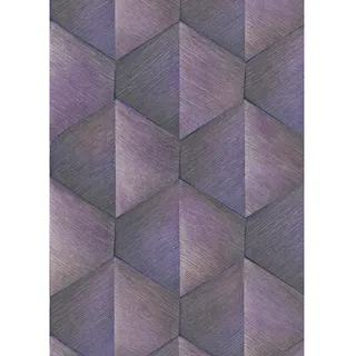 Fashion for walls Vliestapete FASHION FOR WALLS "Prisma", lila (violett), B:0,53m L:10,05m, Tapeten, Vliestapete, Phthalate frei