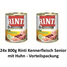 Bild von Kennerfleisch Senior Huhn 24 x 800 g