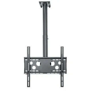 Hagor HA DH 400 - 700 S - Deckenhalterung für Einzeldisplay - 32-50" | max. VESA 400x400 | Länge 400 - 700mm - Schwarz