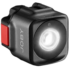 JOBY JB01579-BWW Beamo LED, Leuchte für Smartphones und spiegellose Kameras, kompakt, schnurloses Laden, Bluetooth, wasserdicht für Video-Blogging, Foto- und Videoaufnahmen