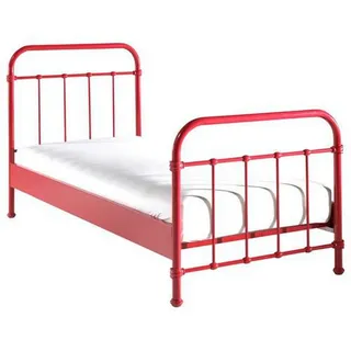 Vipack Metallbett New York 90 x 200 cm rot