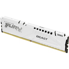 Bild FURY Beast weiß DIMM 16GB, DDR5-5200, CL36-40-40, on-die ECC (KF552C36BWE-16)
