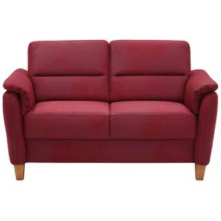Home Affaire Couch Mikrofaser 2-Sitzer Rot