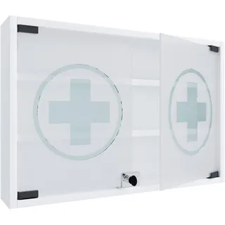 VCM Medizinschrank Hustila M« ca. 60x40 cm Weiß