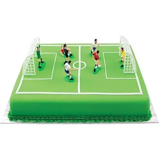 PME Legend PME Fußball / Fußball Topper für Kuchen und Cupcakes 9er Set
