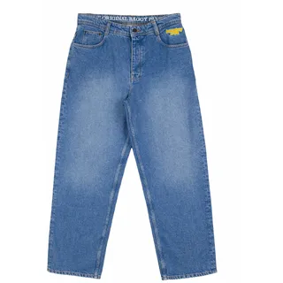 Homeboy Unisex x-tra Baggy Vintage Denim Hose, Vintage Blue, 26 L30