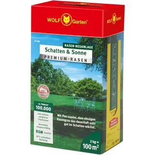 WOLF-Garten Samen, Premium Schatten-Sonne (Rasensamen)